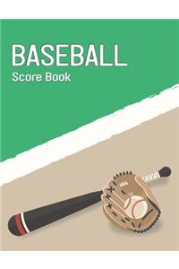 Baseball Score Book