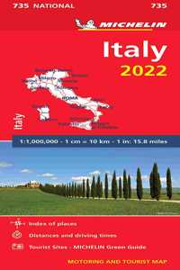 Italy 2022 - Michelin National Map 735