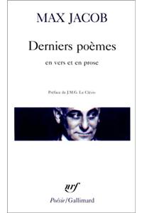 Derniers Poemes En Vers