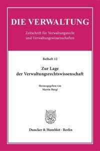 Zur Lage Der Verwaltungsrechtswissenschaft
