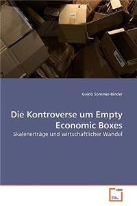Kontroverse um Empty Economic Boxes