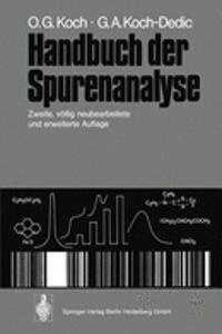 Handbuch Der Spurenanalyse