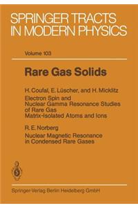 Rare Gas Solids