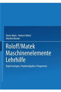 Roloff/Matek Maschinenelemente Lehrhilfe