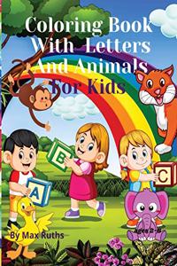 ABC Coloring Book With Letters And Animals For Kids