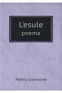 L'Esule Poema