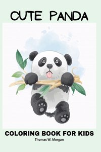 Cute Panda Coloring Book for Kids
