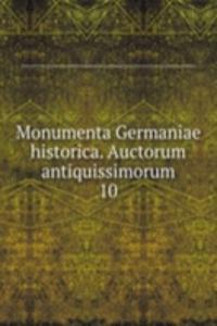 Monumenta Germaniae historica. Auctorum antiquissimorum