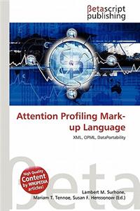 Attention Profiling Mark-Up Language