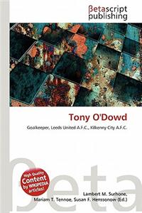 Tony O'Dowd