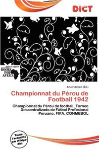 Championnat Du P Rou de Football 1942