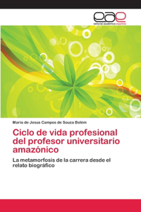 Ciclo de vida profesional del profesor universitario amazónico