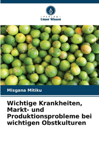 Wichtige Krankheiten, Markt- und Produktionsprobleme bei wichtigen Obstkulturen