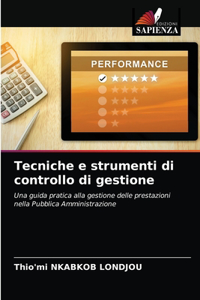 Tecniche e strumenti di controllo di gestione