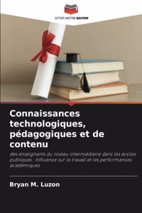 Connaissances technologiques, pédagogiques et de contenu