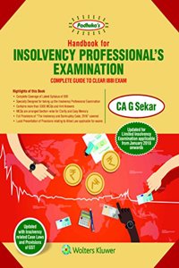 Handbook for Insolvency Professional's Examination