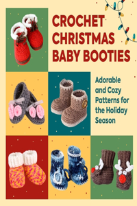 Crochet Christmas Baby Booties