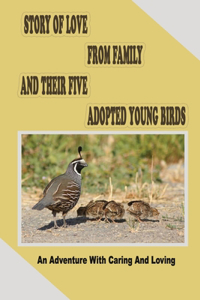 Story Of Love From Family And Their Five Adopted Young Birds