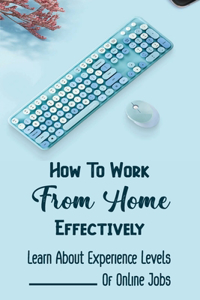 How To Work From Home Effectively