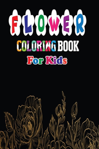 Flower Coloring Book for Kids