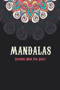 Mandala Coloring Book For Adult