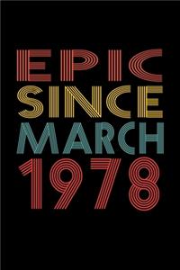 Epic Since March 1978