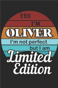 YES IM Oliver Im not perfect but i am Limited Edition