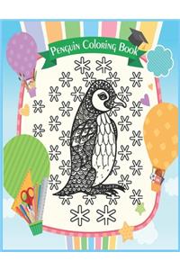 Penguin Coloring Book