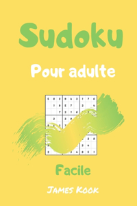 Sudoku facile pour adulte
