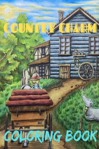 Country Charm Coloring Book