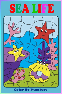 Sea Life Color By Numbers