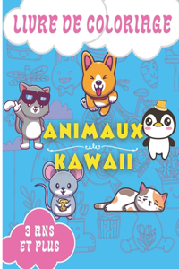 Livre de coloriage animaux Kawaii