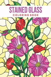 Stained Glass Coloring Book