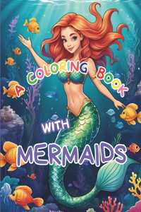 Coloring Book with Mermaids