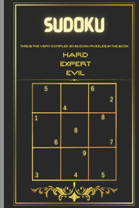 Sudoku Evil Puzzles 20 pages