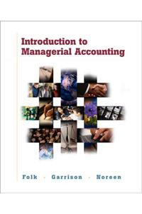 Introduction to Managerial Accounting