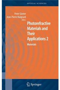 Photorefractive Materials and Their Applications 2