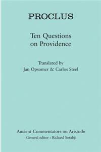 Proclus: Ten Problems Concerning Providence