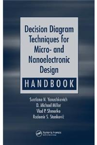 Decision Diagram Techniques for Micro- And Nanoelectronic Design Handbook