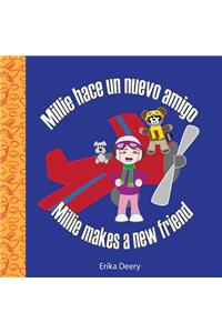 Millie hace un nuevo amigo / Millie makes a new friend