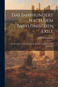 Jahrhundert Nach Dem Babylonischen Exile