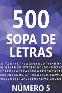 500 Sopa De Letras, Número 5