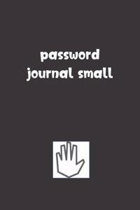 Password Journal Small