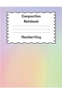 Composition Notebook Handwriting