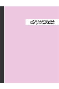 Dot grid notebook journal