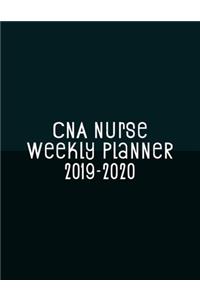CNA Nurse Weekly Planner 2019-2020