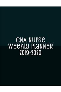 CNA Nurse Weekly Planner 2019-2020