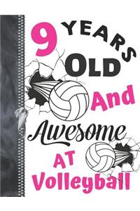 9 Years Old And Awesome At Volleyball