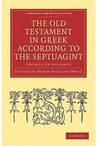 Old Testament in Greek According to the Septuagint 2 Part Set