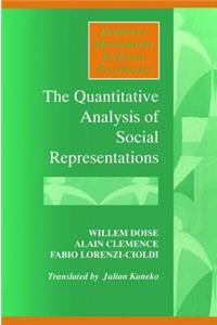 Quantitative Analysis of Social Representations